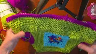 Part 2 - How Deb Makes a Granny Square Bag Tutorial 