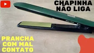 Como consertar chapinha ou prancha que não liga, com mal contato💥