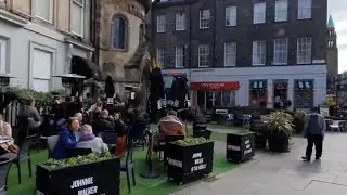 Edinburgh City Centre Walk Today