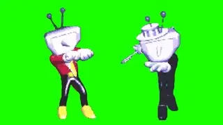 Tenna Dancing Greenscreen (Deltarune Chapter 3)