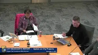 Oregon City Commission Work Session - December 9, 2025