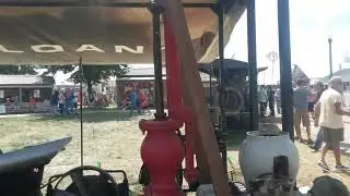 Old Farm Engines Running at the Indiana State Fair
