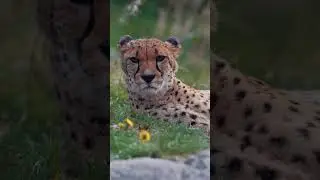 A cheetah&rsquo;s black &ldquo;tear marks&rdquo; help reduce glare and focus on prey during hunts #Cheetah #Shorts