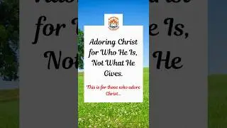 Adoring Christ for Who He Is #jesuschrist #god #bible #jesus #adoration #devotion #ragadore #christ