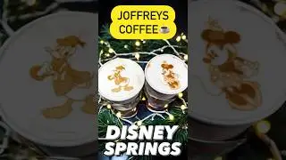 Let&rsquo;s go to Joffreys Coffee in Disney Springs🤎☕️ #disney #disneyworld #coffee #christmas