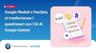 Google Moduli e PanQuiz si trasferiscono i questionari con l'AI di Google Gemini