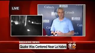 Caltech Seismologists Discuss 5.1-Magnitude Quake