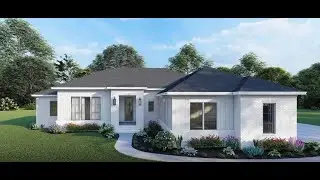 RANCH HOUSE PLAN 041-00273 WITH INTERIOR