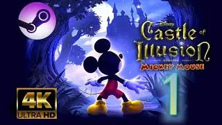 Castle of Illusion с Микки Маусом в главной роли (Steam PC) | Геймплей без комментариев