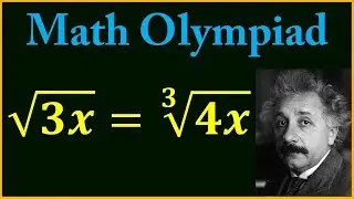 Math Olympiad Question | Exponential Equation Trick