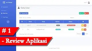 Tutorial Laravel 11 Part 1 - Cara Buat Aplikasi Manajemen Tugas - Review Aplikasi