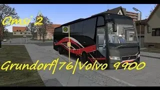 Let's Play по Omsi 2 | Grundorf | маршрут:76 | Volvo 9900.