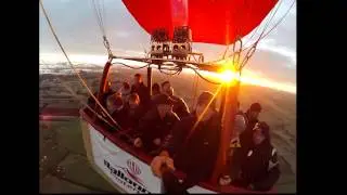 Ballooning over Canterbury , NZ