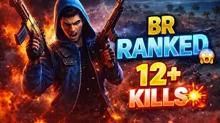 12 KILLS 💪 SCAR + MP40 🔥 | BR RANKED FREE FIRE | INSANE GAMEPLAY 😱
