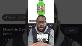 🥤 HOW GOOD IS MOUNTAIN DEW ACTUALLY? 🥤 #drinks #popular #pop #shorts