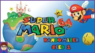 My First SM64 Rando Run | Byron Plays Super Mario 64 Randomizer - Seed 1