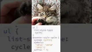 symbol list style CSS