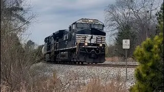 Norfolk Southern 154 begins climb from Clemson to Central SC, 1248 hrs, Th 22 Jan 2026 51&deg; 86% W 2-4