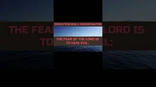 #shorts 🧠operation bible memorization🧠 proverbs 8 vs 13🧠bible verses to memorize🧠learn bible verses