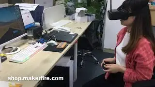 Makerfire Armor Blue Shark Micro FPV Racing Drone with Altitude Hold including Goggles 800x600 pixel
