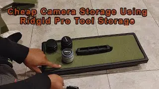 Camera Storage Using Ridgid Pro Tool Storage System