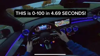 0-100 in 4.6! NEW AMG CLA 35 FACELIFT