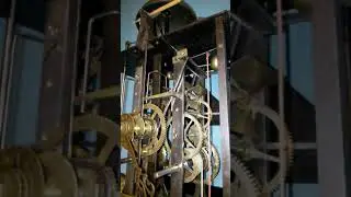 Comtoise Clock Striking In Slow-Motion