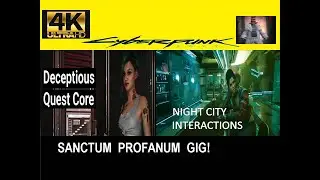 CYBERPUNK 2077 | Sacrum Profanum  Gig | 4K HDR