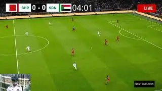 🔴 LIVE: Bahrain vs Sudan | International Friendly 2025 | eFootball PES 2021 Gameplay Simulation ⚽🔥