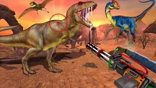 Real Dinosaur Hunting Clash Android Gameplay | Dino Hunter Games