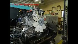 1959 Apache, GMC Fleetside #44  LS Swap extra fan clutch clearance