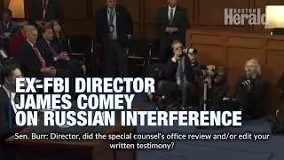 Comey on Russian interference in 2016 Elections