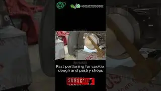 Fast Portioning Cookie Dough Pastry Shops Dough Cutter Commercial Bakery #cookie #pastry