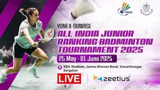 PRIZE DISTRIBUTION - YONEX-SUNRISE ALL INDIA JUNIOR RANKING BADMINTON TOURNAMENT 2025