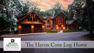 Heron Cove Log Home Tour