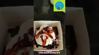 Hot Brownie with Icecream and Date Syrup 🤤😋 || Super Delicious 😍 || order now on 📞 8806909655 ||