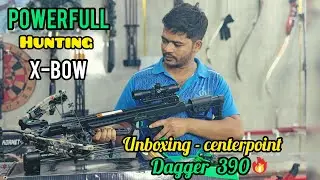 New Centerpoint dagger 390 crossbow unboxing & setup 🔥🔥🔥
