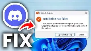 How To Fix Discord Installation Has Failed - Full Guide