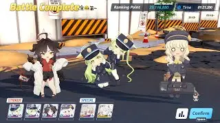 [Blue Archive] Grand Assault Binah Urban | Purple Torment | 2-Team | 39,116,880 Score
