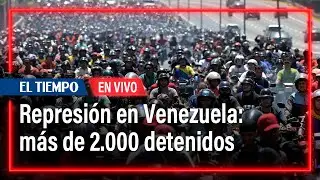 Represión en Venezuela: más de 2.000 detenidos, habla la esposa de uno de ellos