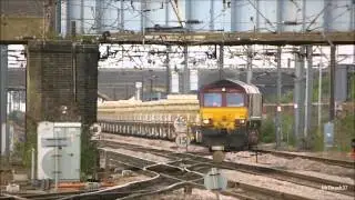 66182, 66147 and 66113 on Engineers at Peterbourgh