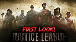 JUSTICE LEAGUE OFFICIAL FIRST LOOK!