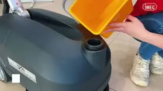 IMEC GX15 walk behind auto floor scrubber 15L