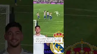 &iexcl;Qu&eacute; comba! Del 1 al 10, &iquest;qu&eacute; tal el gol de Valverde? 🔥🇺🇾🇪🇸
