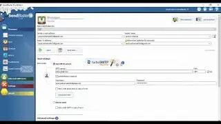 SendBlaster settings