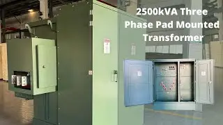 2500 kVA transformer-0.6/13.8 kV | USA 2025 with isolation screen grounding sleeve