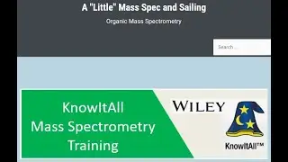 Pt 4.  Wiley KnowItAll EI GCMS Software:  Similarity Library Search