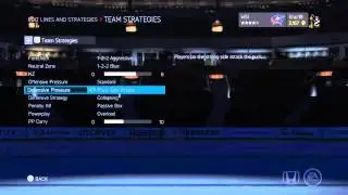 My team strategies and settings (NHL15 tips and tricks ep. 3)