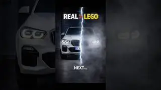 REAL CAR &rarr; LEGO. THEN IT MOVES 😳