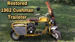 RESTORED 1962 Cushman Trailster Mini-Bike